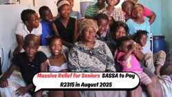 Discover the Details: August 2025 SASSA R2,315 Payments for Older Persons Revealed