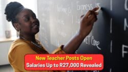 August 2025 Teaching Vacancies Confirmed: New Teachers in Line for Monthly Salaries Up to R27,000