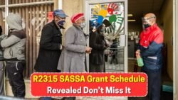SASSA Announces R2,315 Grant Payout for August 22: Check the Full Provincial Schedule