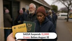 SASSA Suspends 12,000 Grants Before August 10 – R2,350 Payments At Risk