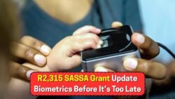 Urgent Alert for Grant Beneficiaries: Biometric Verification Required for R2,315, R560, and R1,250 Payments